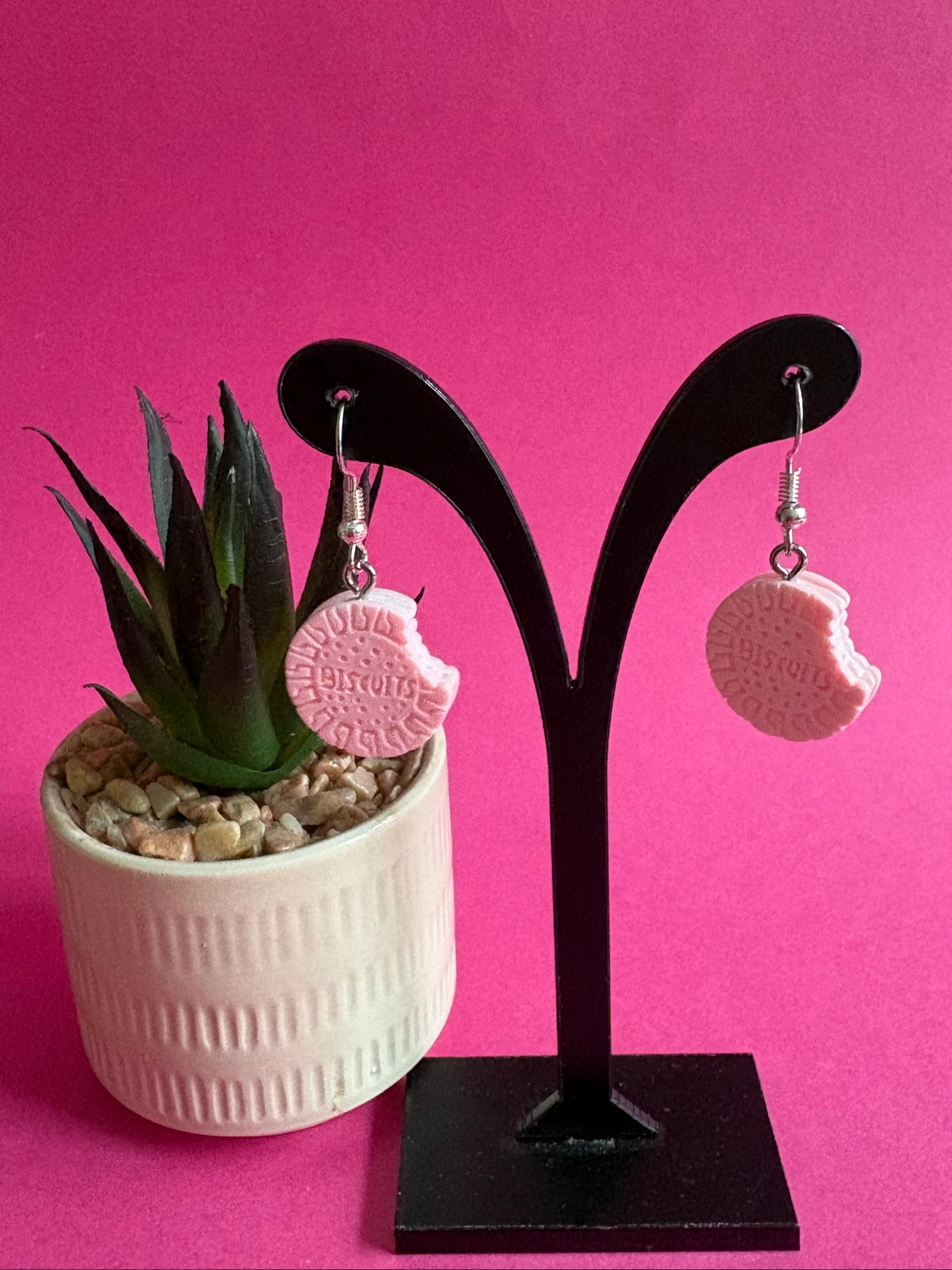 Lote de 4 pares de aretes de diseño gourmet – photo 4